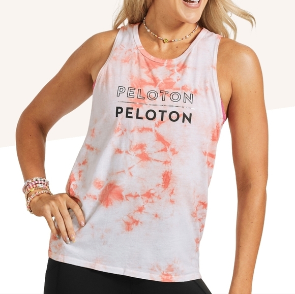 Peloton Tops - Peloton tank, tie dye size Large
